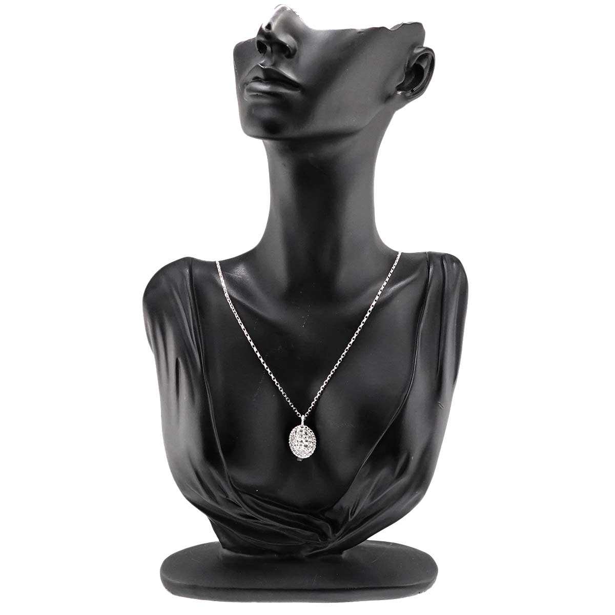 Diamond 1.80ct Necklace 18K WG White Gold 750