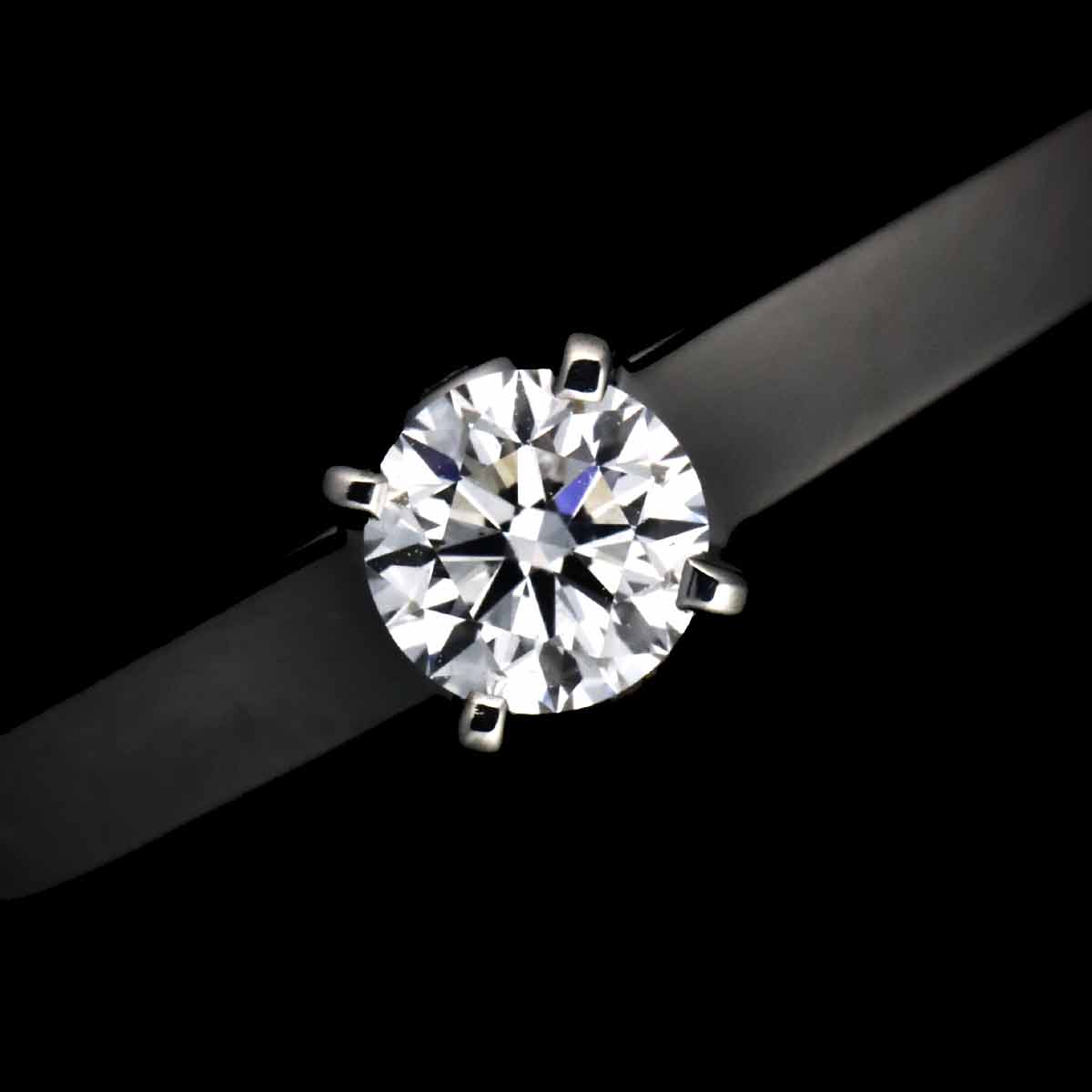 BELOVED Diamond 0.23ct D/VVS2/3EX Ring Platinum Size52 6(US)