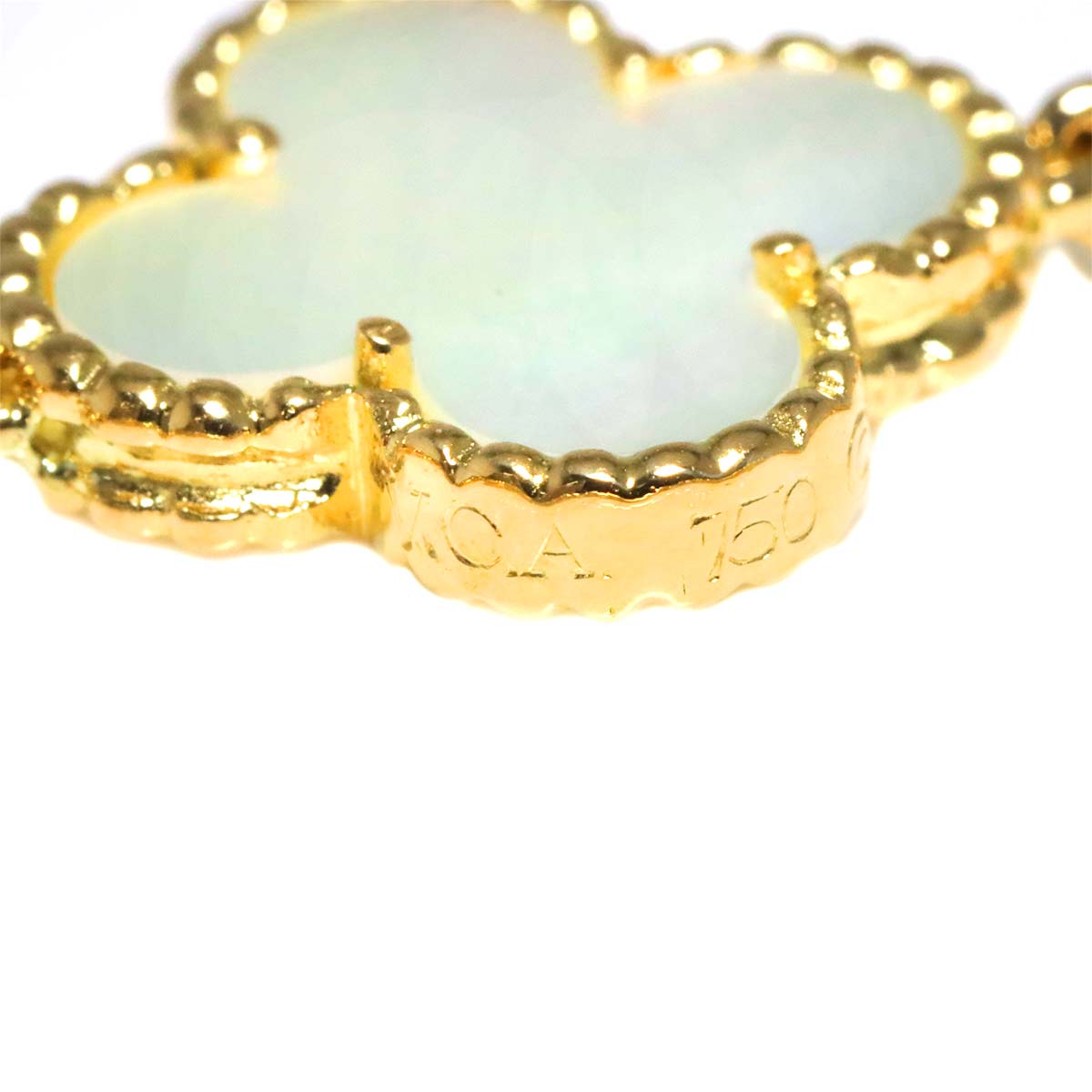 Vintage Alhambra MOP Bracelet 18K YG 750