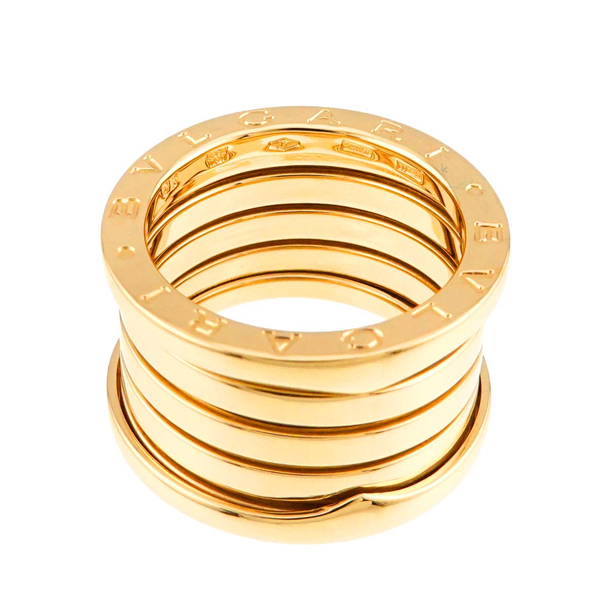 B-ZERO1 5 Band Ring 18K YG 750 Size53 6(US)