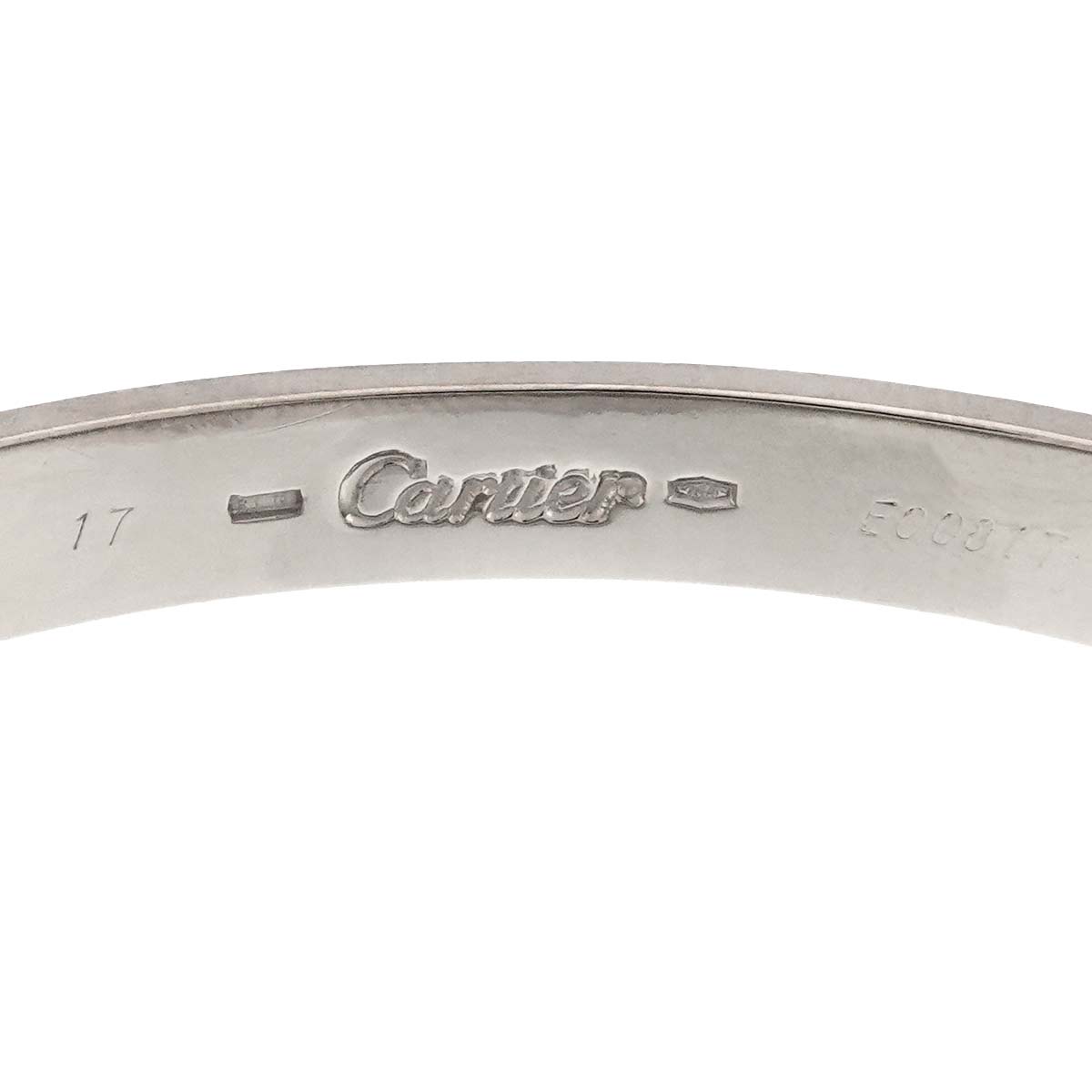 Love Bracelet Bangle 18K WG 750 Size17