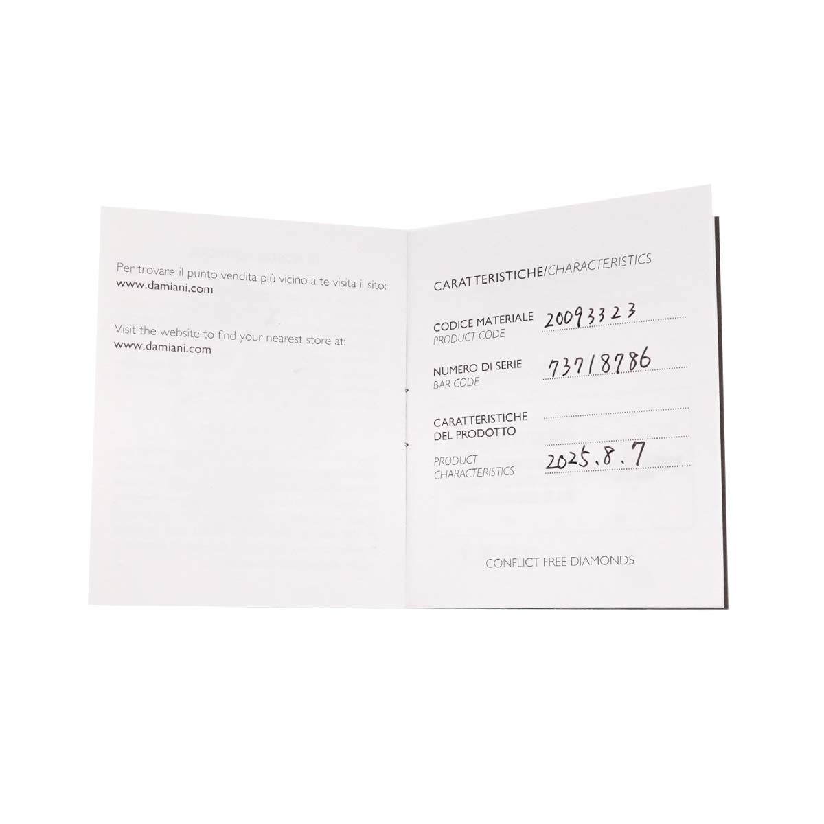 Belle Epoque REEL Diamond Necklace 18K PG 750