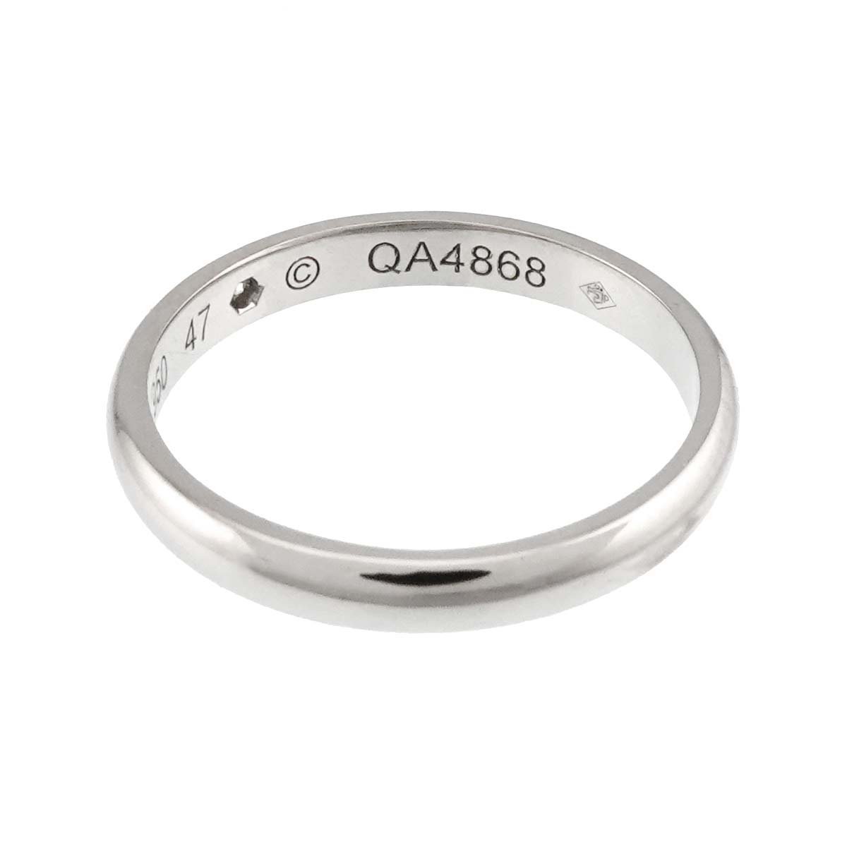 1895 Classic Diamond 1P Ring Pt Platinum size47 4(US)