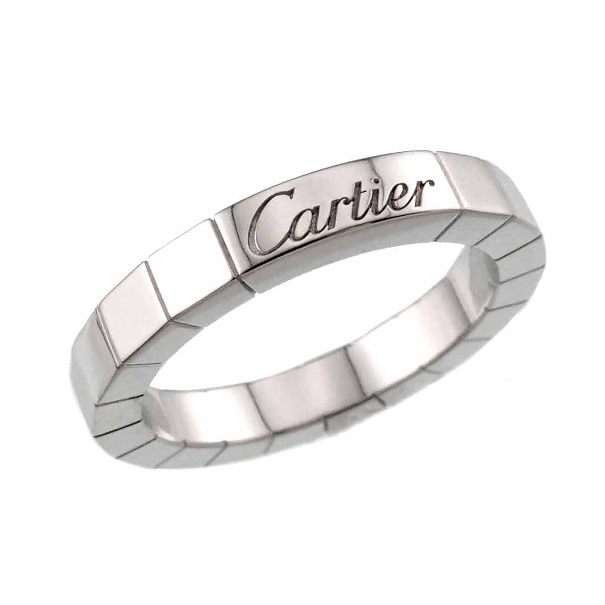 Laniere Ring 18K White Gold 750 Size49 4.75-5(US)