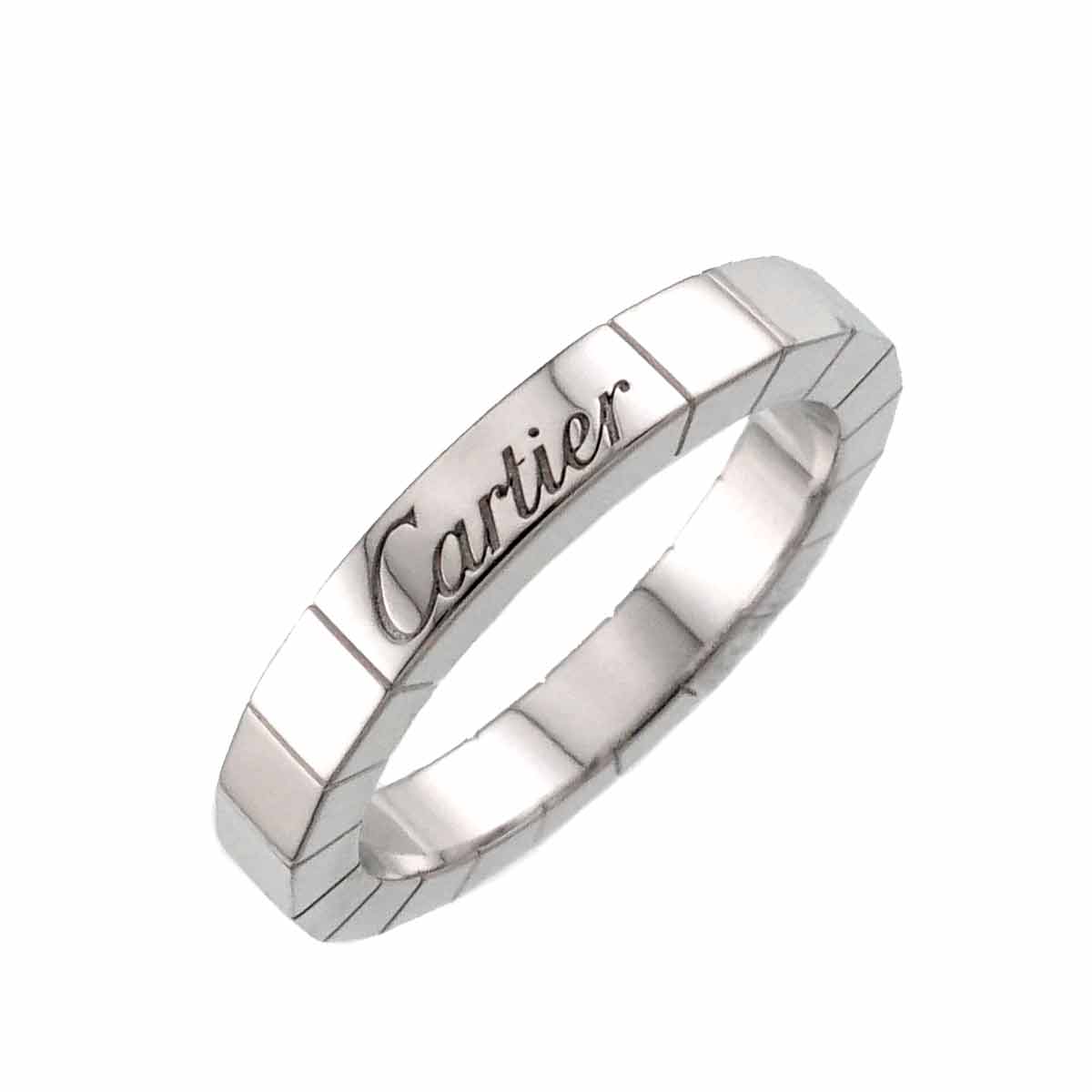 Laniere Ring 18K White Gold 750 Size49 4.75-5(US)