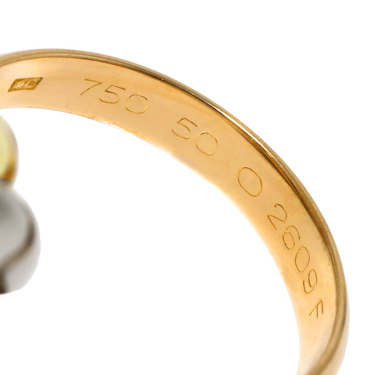 Trinity MM Ring 18K YG WG PG 750 Size50 5-5.25(US)