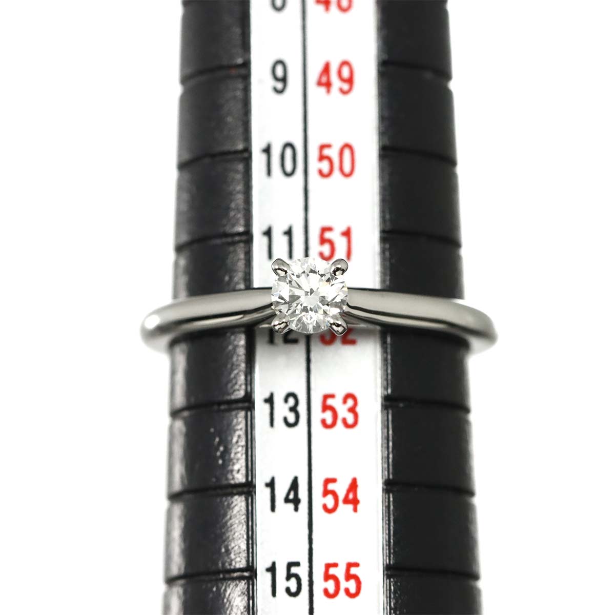 Diamond 0.25ct F/VVS2/3EX Ring Platinum size52 6(US)