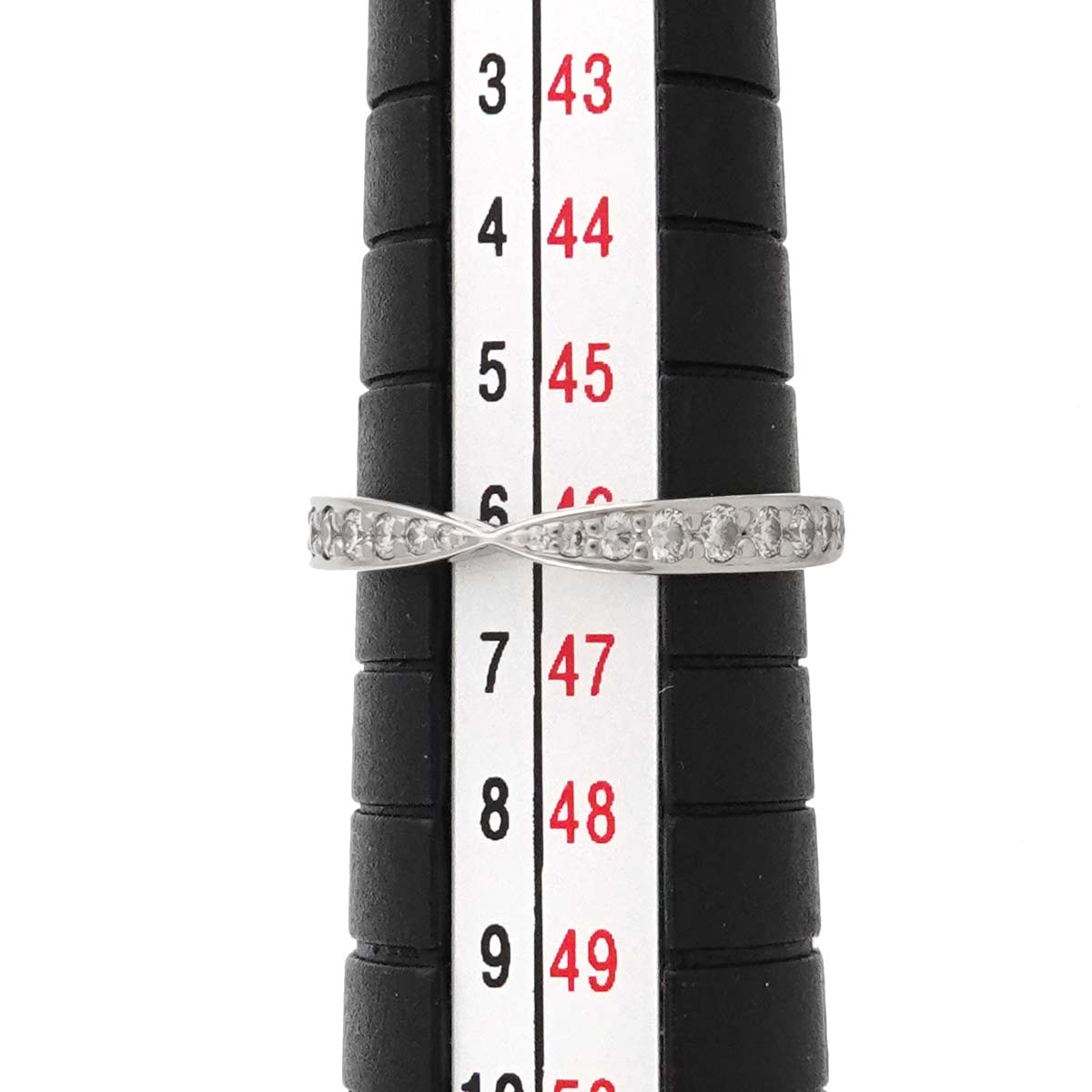 Harmony Band Ring Diamond Pt Platinum size3.75-4(US)