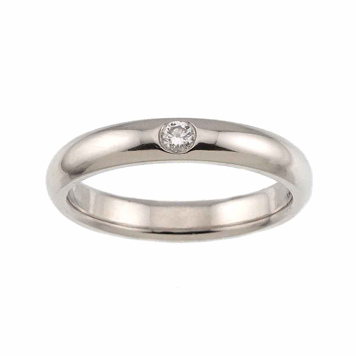 Diamond Ring Pt Platinum size4-4.5(US)