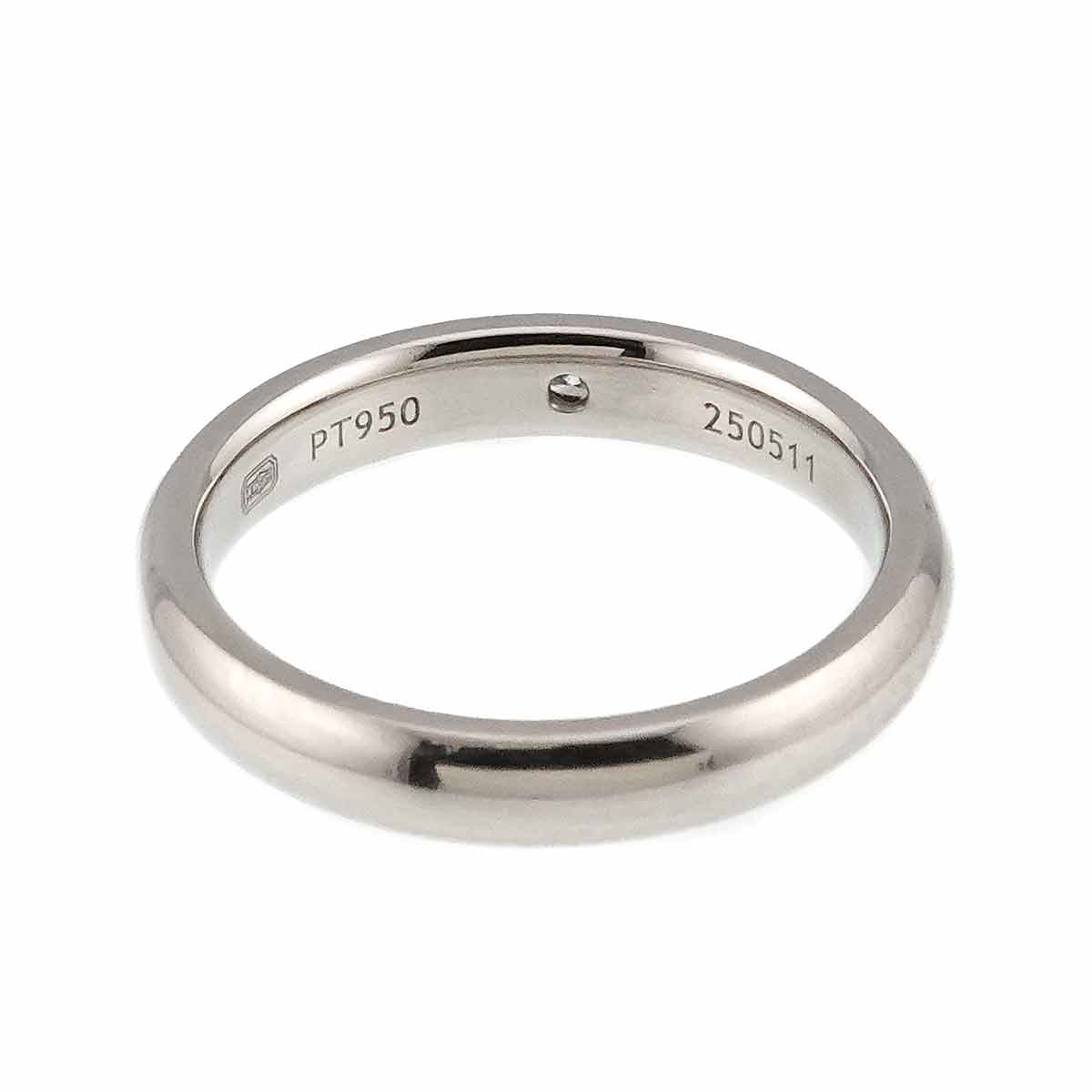 Diamond Ring Pt Platinum size4-4.5(US)