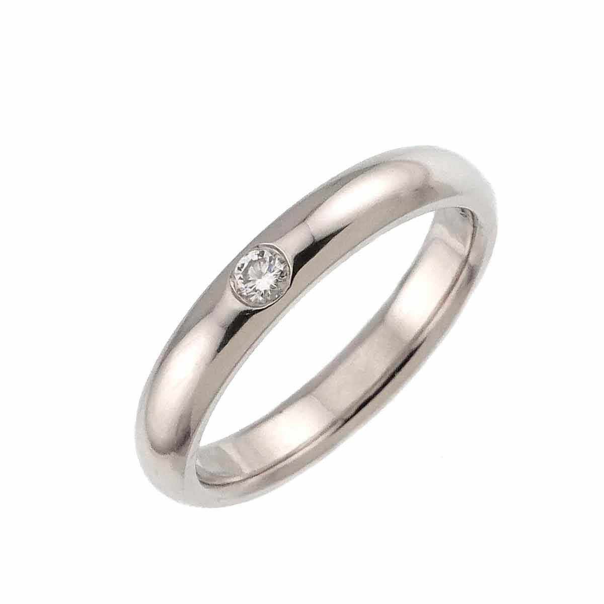 Diamond Ring Pt Platinum size4-4.5(US)