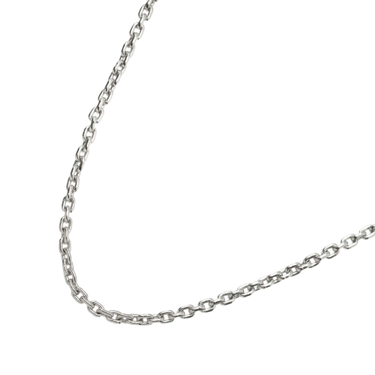 Chain Necklace 18K White Gold 750