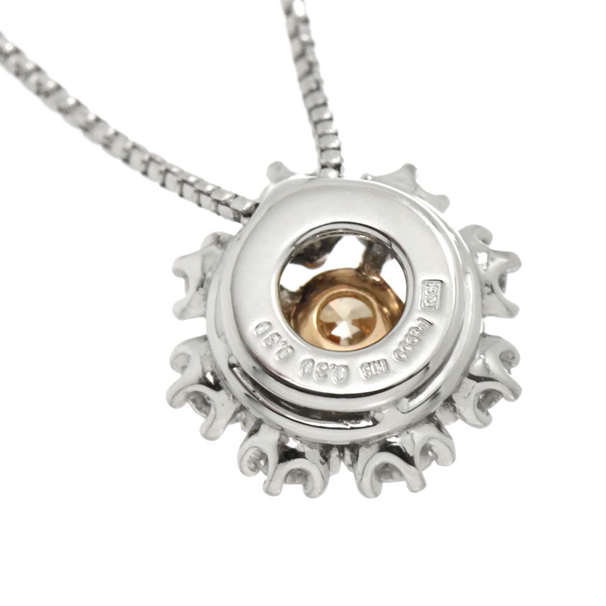 BrownDiamond 0.30ct Diamond 0.30ct Necklace 18K BD 750 Pt