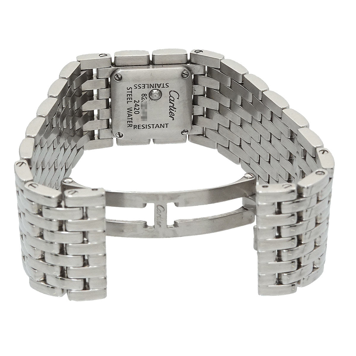 Panthere Ruban W61001T9 Quartz White Shell Dial Ladies Watch