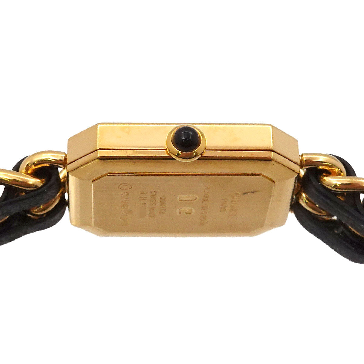 Premiere Size M H0001 Vintage Quartz Black Dial Ladies Watch