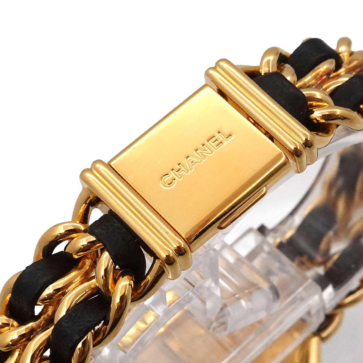 Premiere Size M H0001 Vintage Quartz Black Dial Ladies Watch