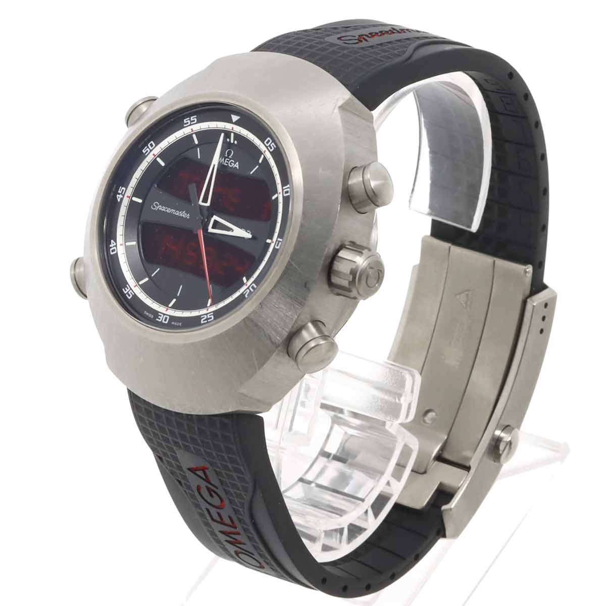 Spacemaster Z-33 325.92.43.79.01.001 Quartz Black Dial