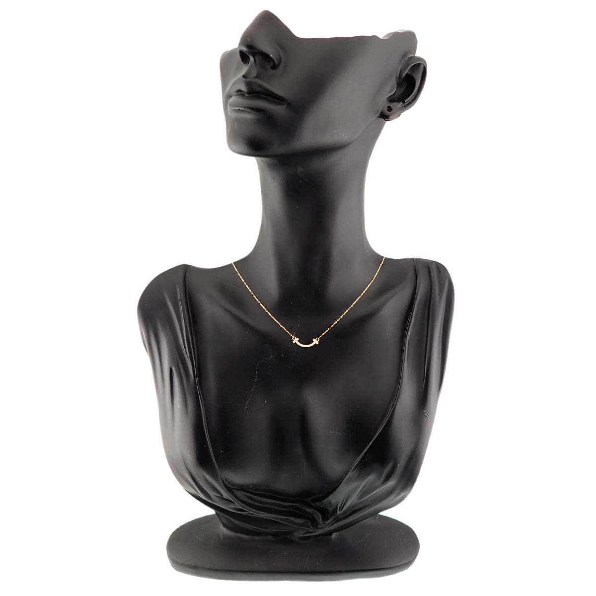 Diamond 0.08ct Necklace 18K YG Yellow Gold 750