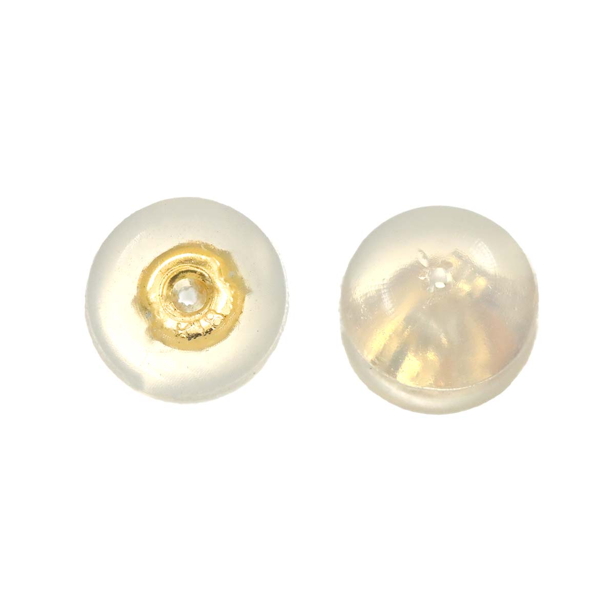 Diamond 0.30ct/0.30ct Earrings Pierced 18K YG Yellow Gold 750