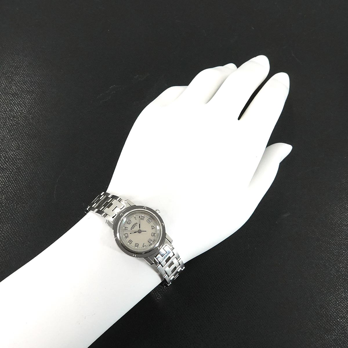 Clipper CL4 210 Quartz White Shell Dial Ladies Watch