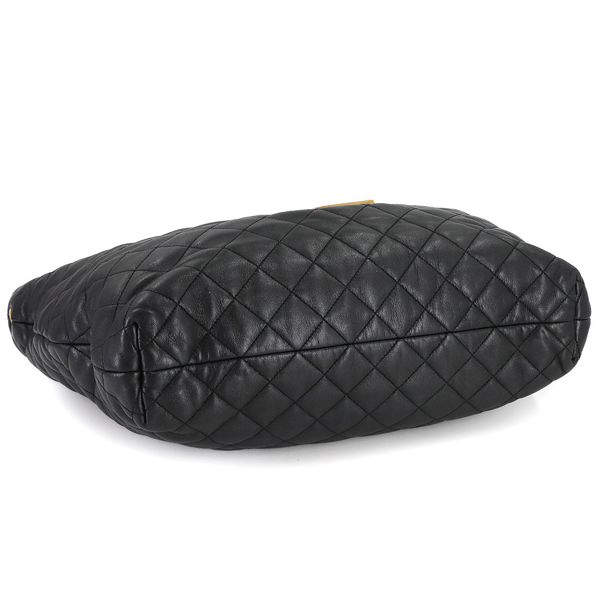 Icare Maxi Shopping Tote Bag Leather Black 698651