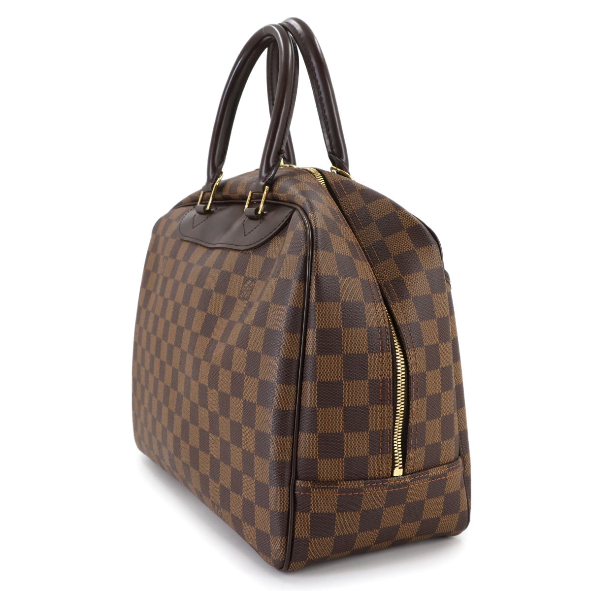 Damier Deauville SPO Hand Bag Ebene N47272 Brown Purse