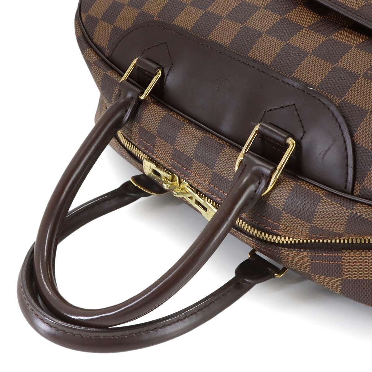 Damier Deauville SPO Hand Bag Ebene N47272 Brown Purse