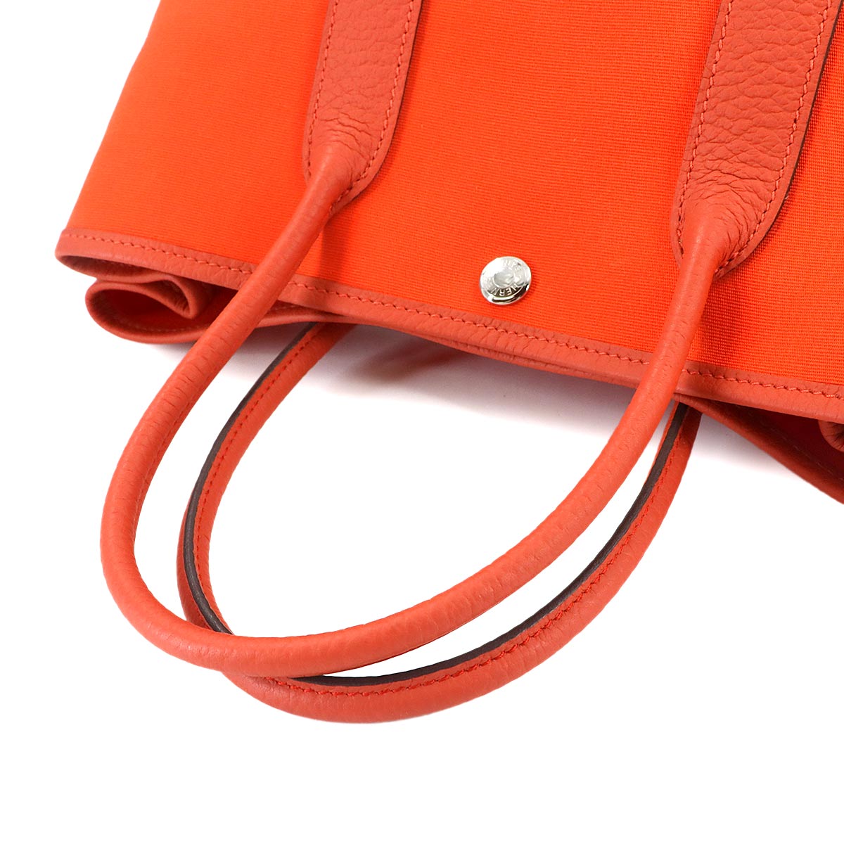 Garden Party TPM Tote Bag Toile Officier Country Capucine