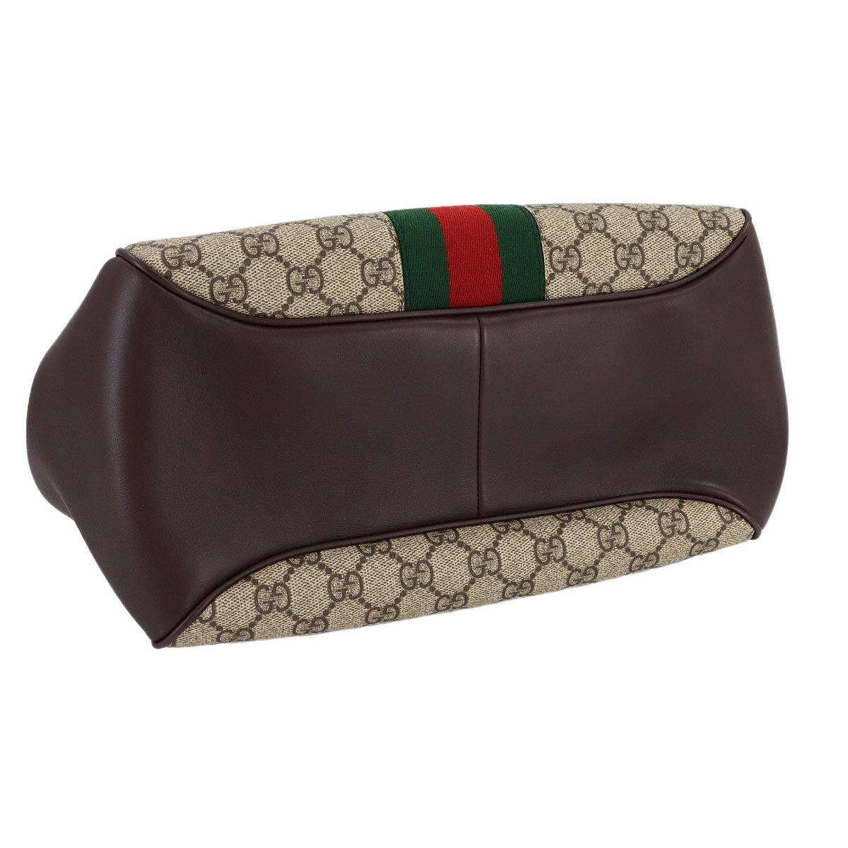 Ophidia Virgo Hand Shoulder Bag GG Supreme Leather Beige 726428