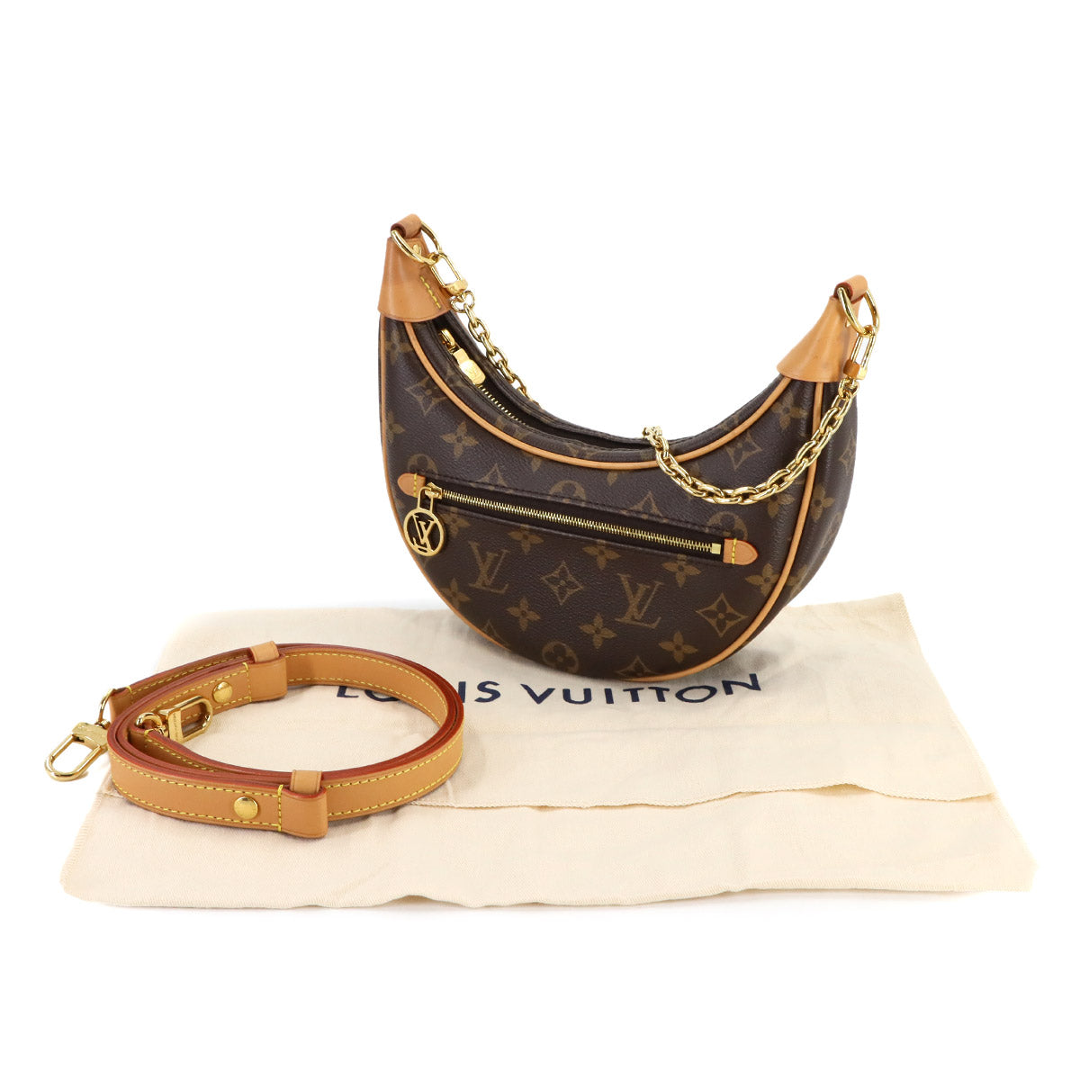 Monogram Loop Chain Shoulder Bag M81098 Purse