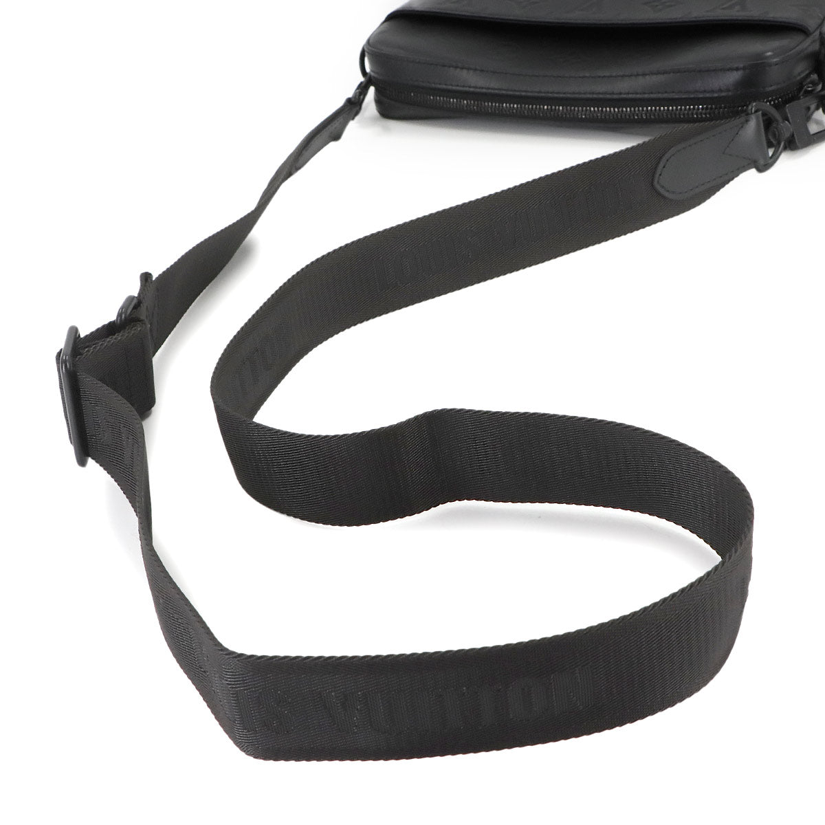 Monogram Shadow Duo Messenger Shoulder Bag Leather M69827