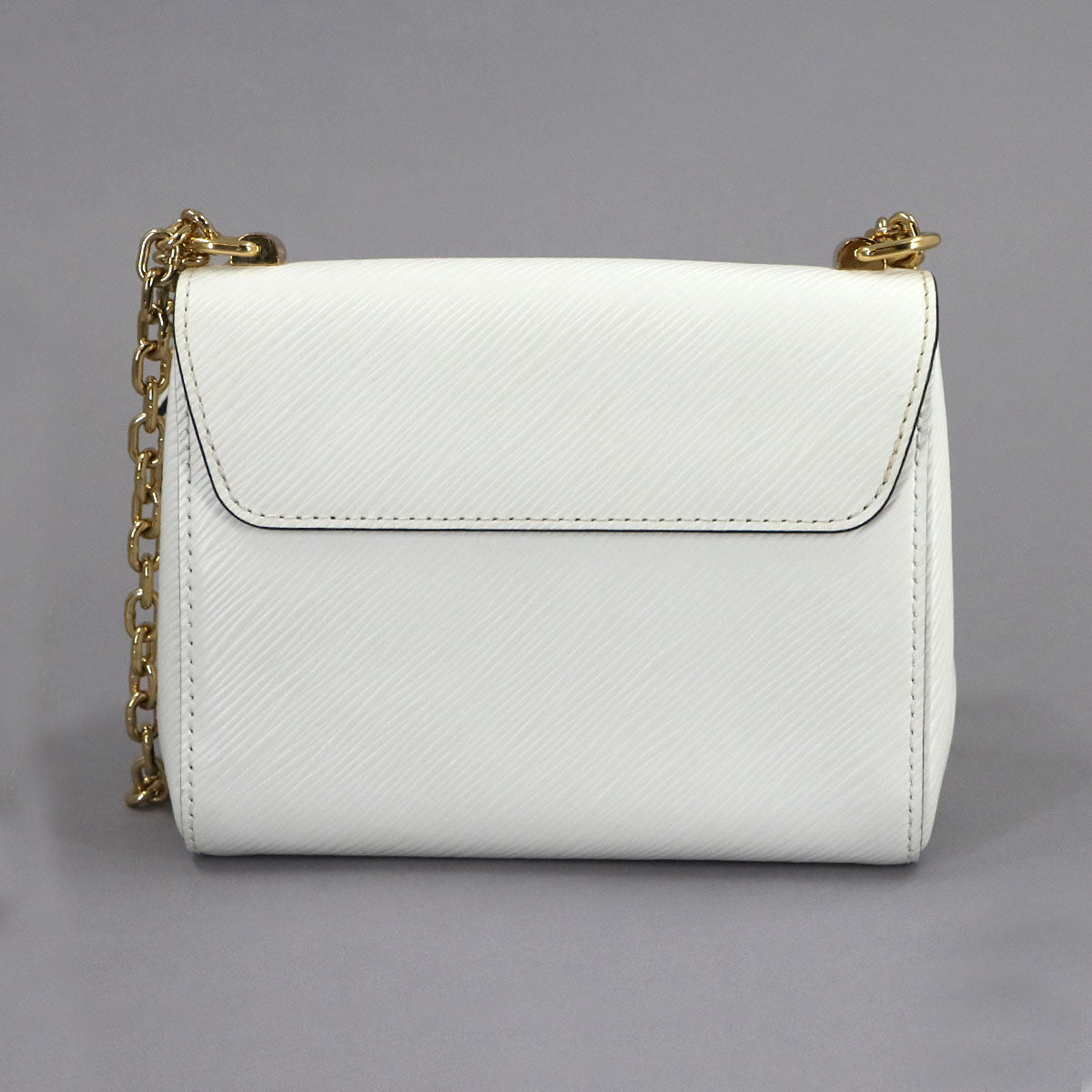 Game On Epi Twist MM Shoulder Bag Leather Blanc M57460