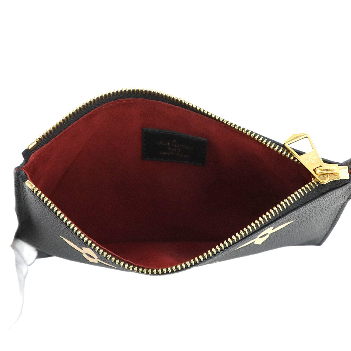 Bicolor Monogram Empreinte Neonoe Pouch Black Beige