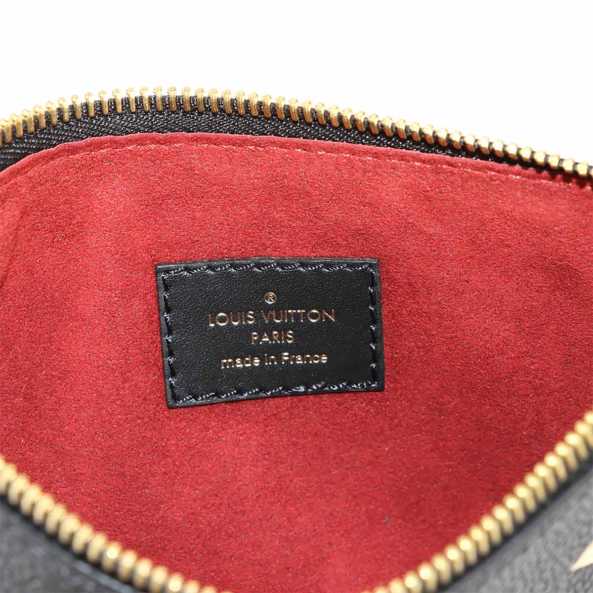 Bicolor Monogram Empreinte Neonoe Pouch Black Beige