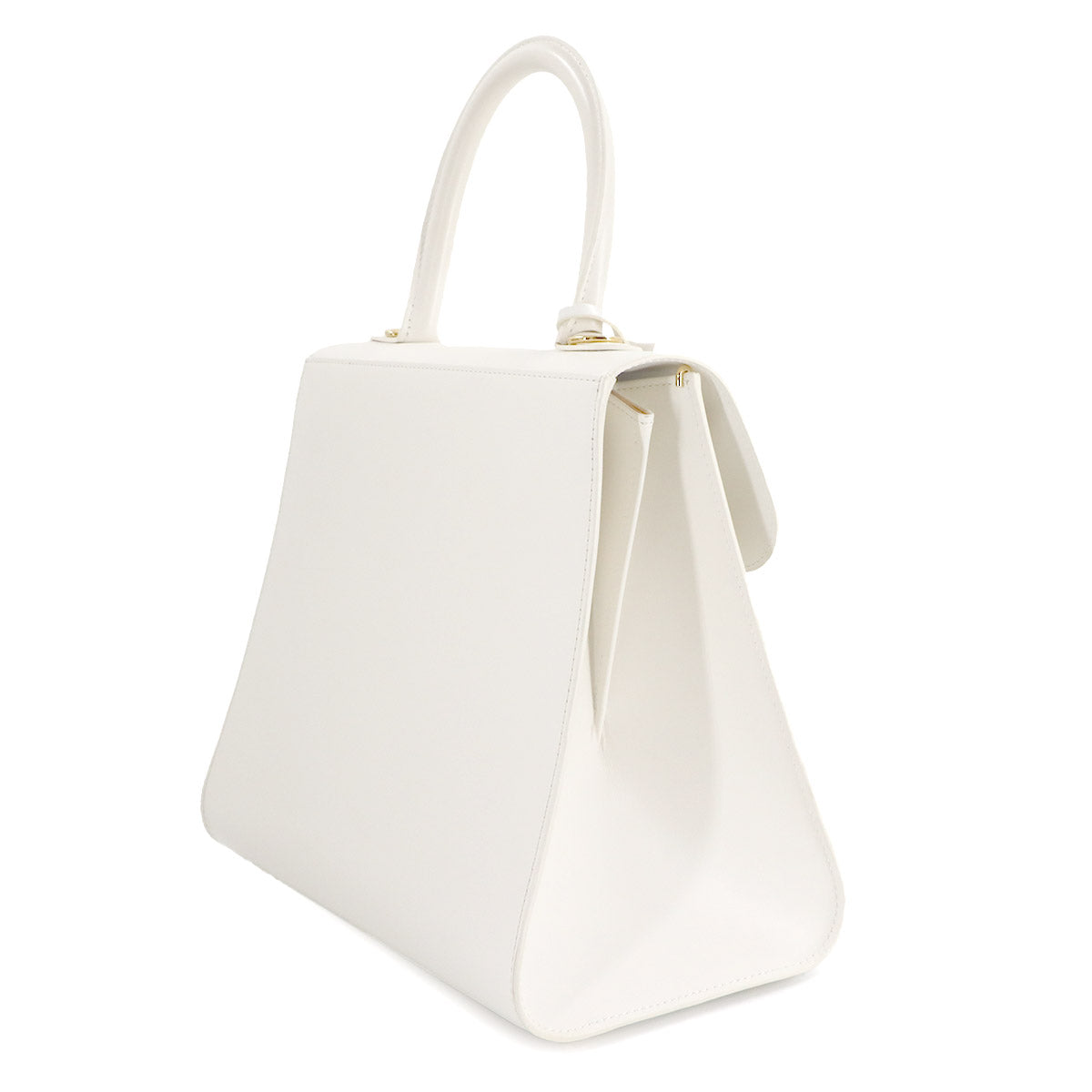 Brillant L'Humour MM Hand Shoulder Bag Leather White Azure