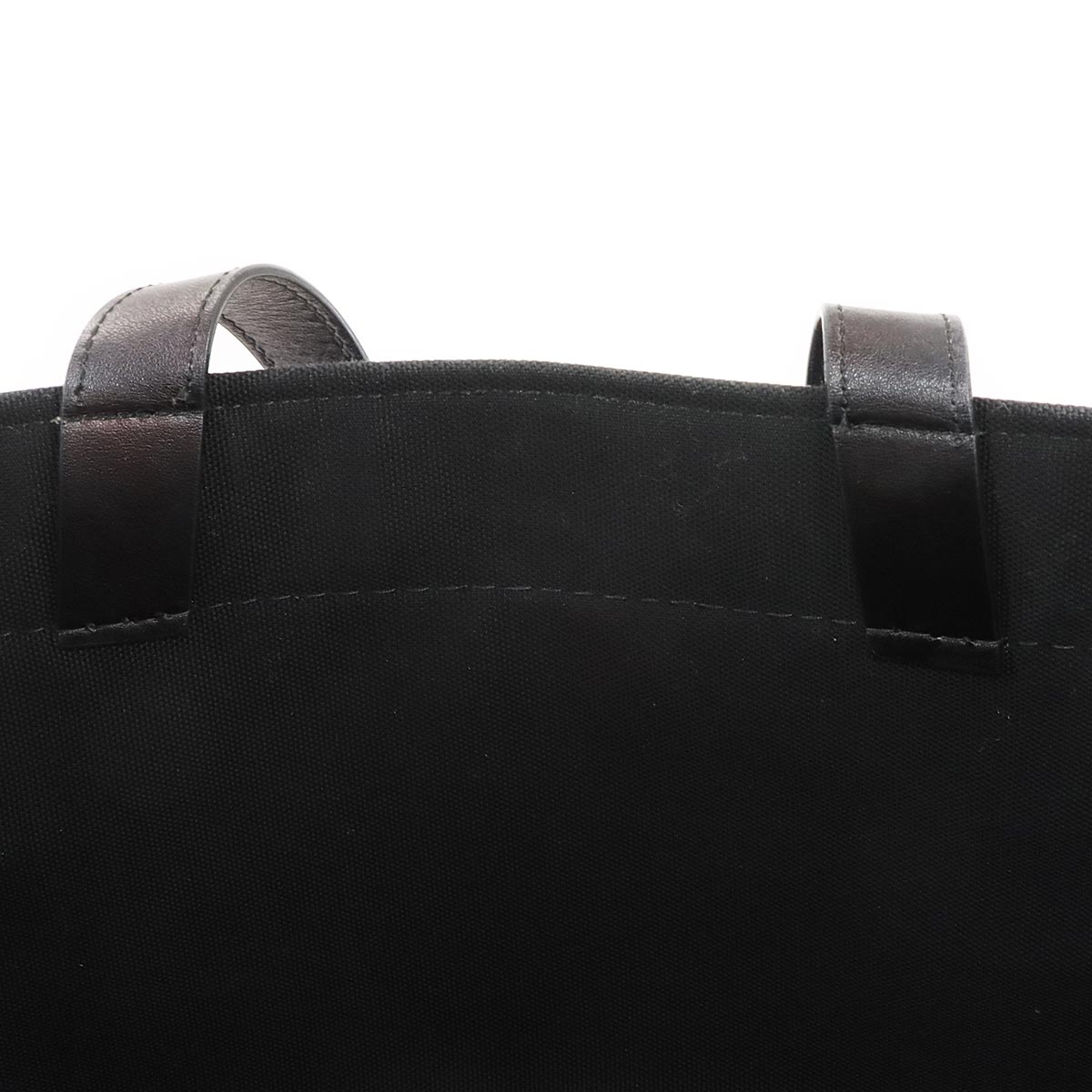 2way Hand Shoulder Bag Denim Leather Blue Black 1BG311 Purse