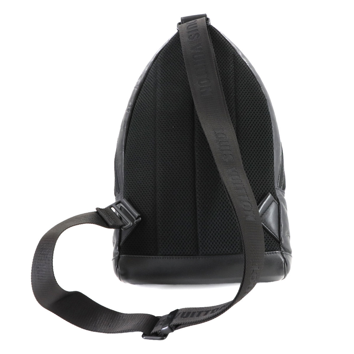 Monogram Shadow Racer Sling Bag Leather Black M46107