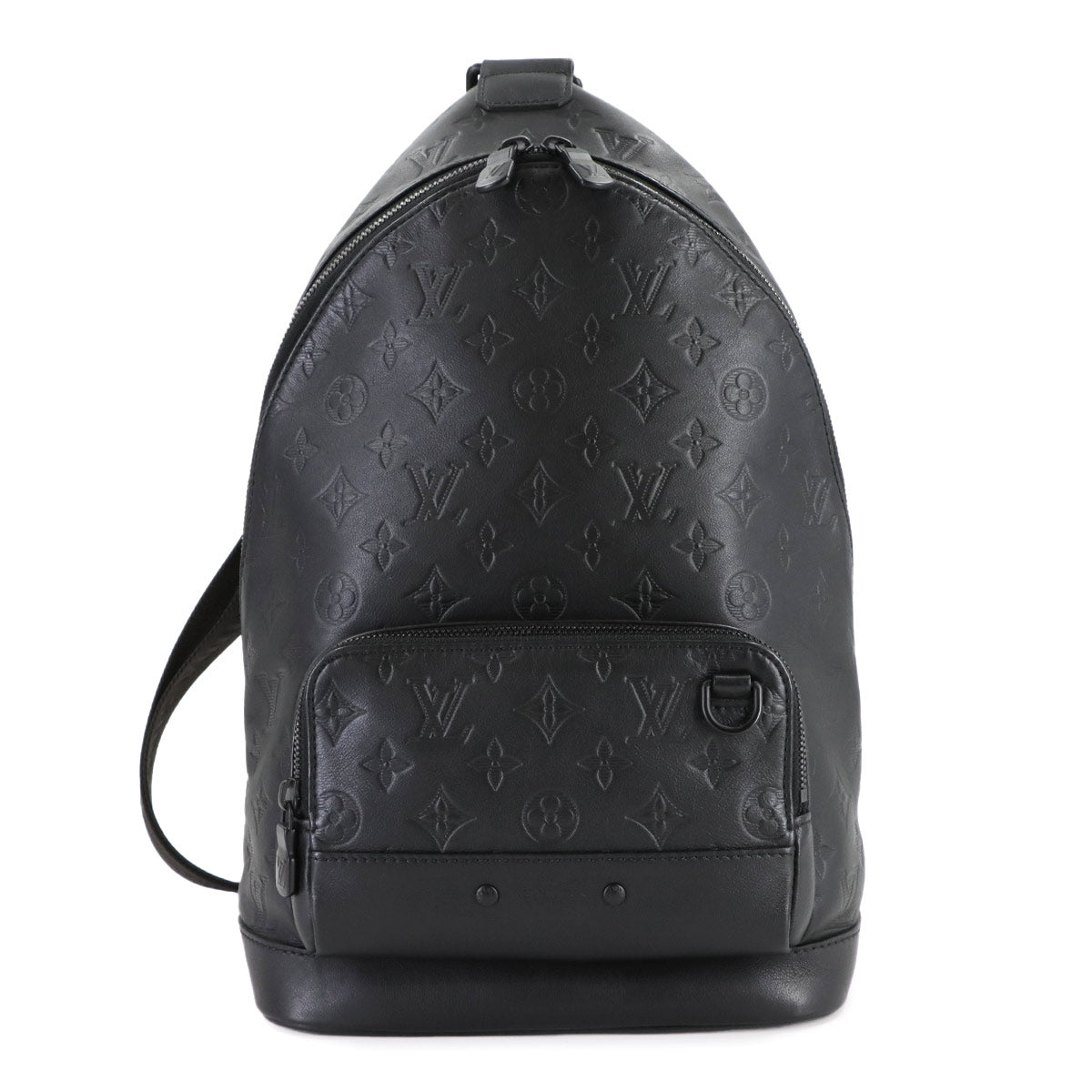 Monogram Shadow Racer Sling Bag Leather Black M46107