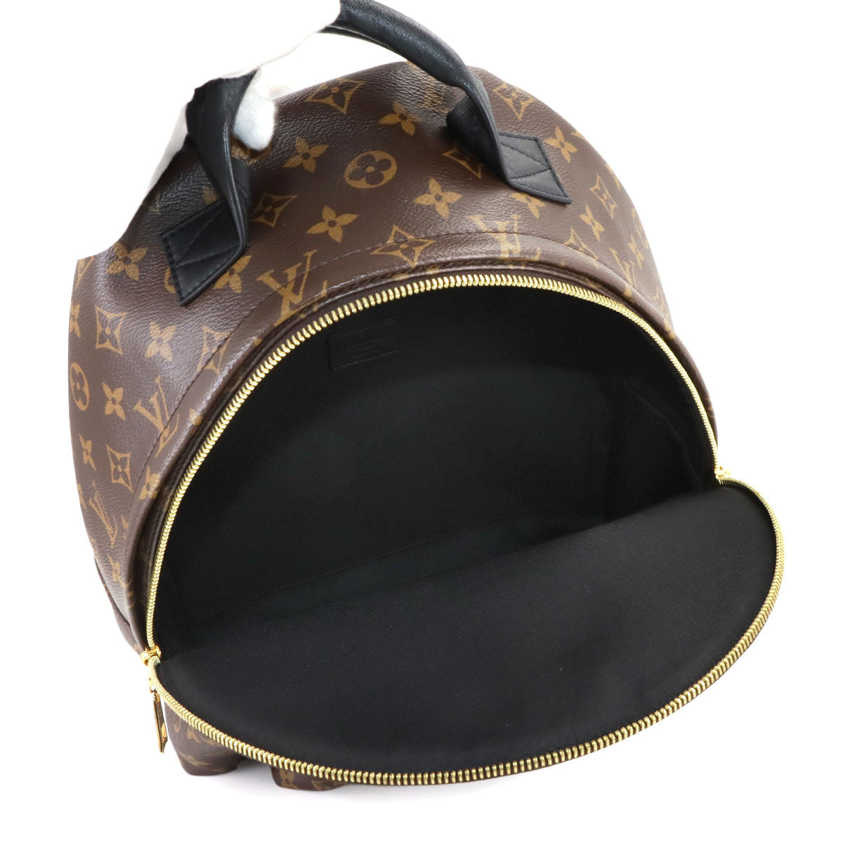 Monogram Palm Springs MM Backpack Brown Black M44874