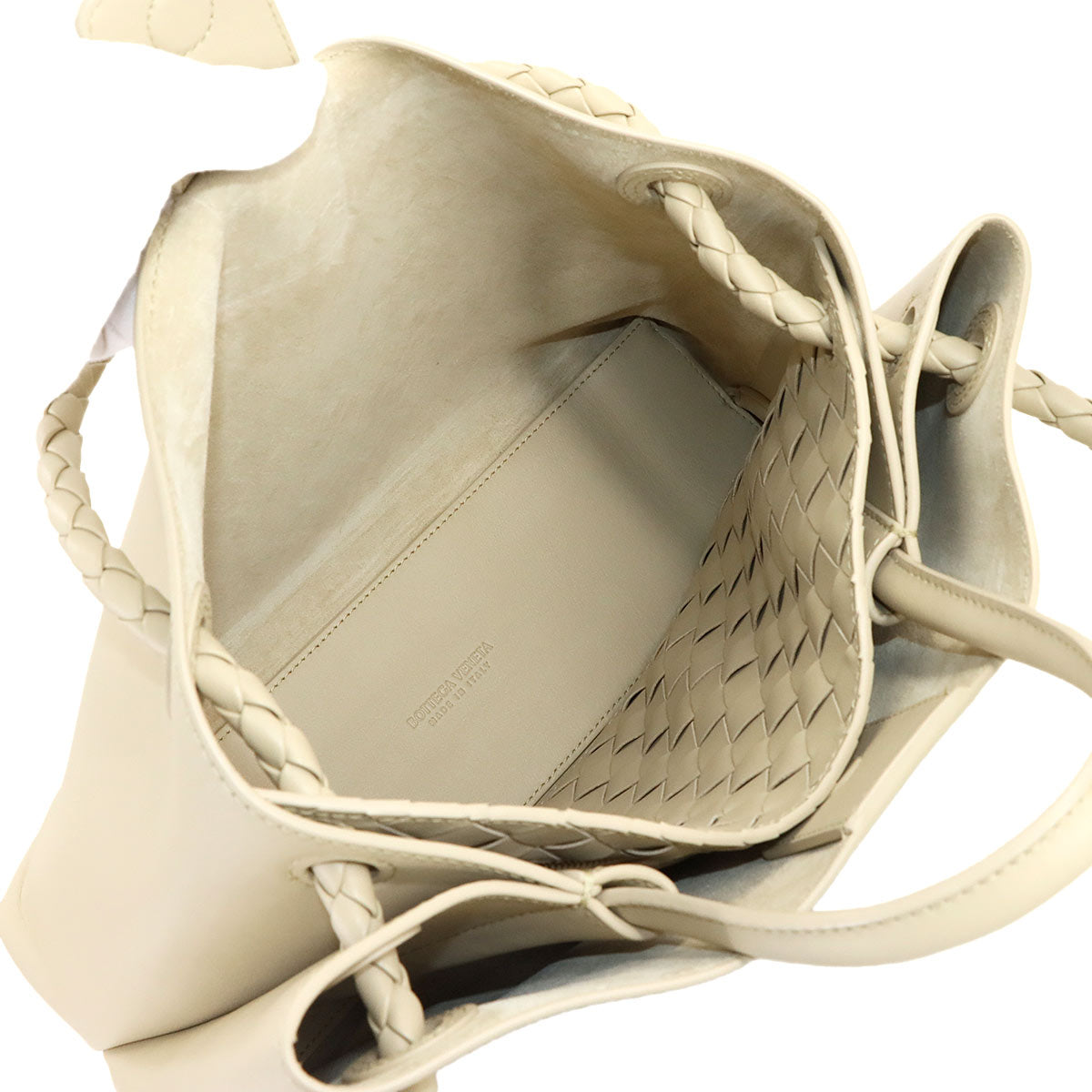 Intrecciato Andiamo Medium Hand Shoulder Bag 810214