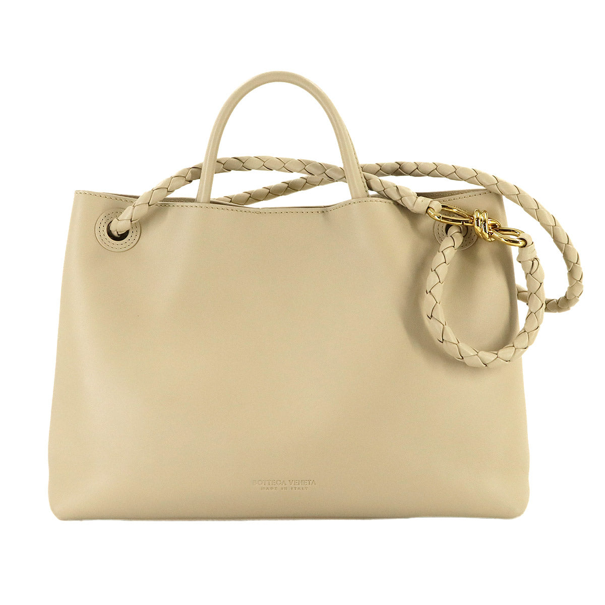 Intrecciato Andiamo Medium Hand Shoulder Bag 810214