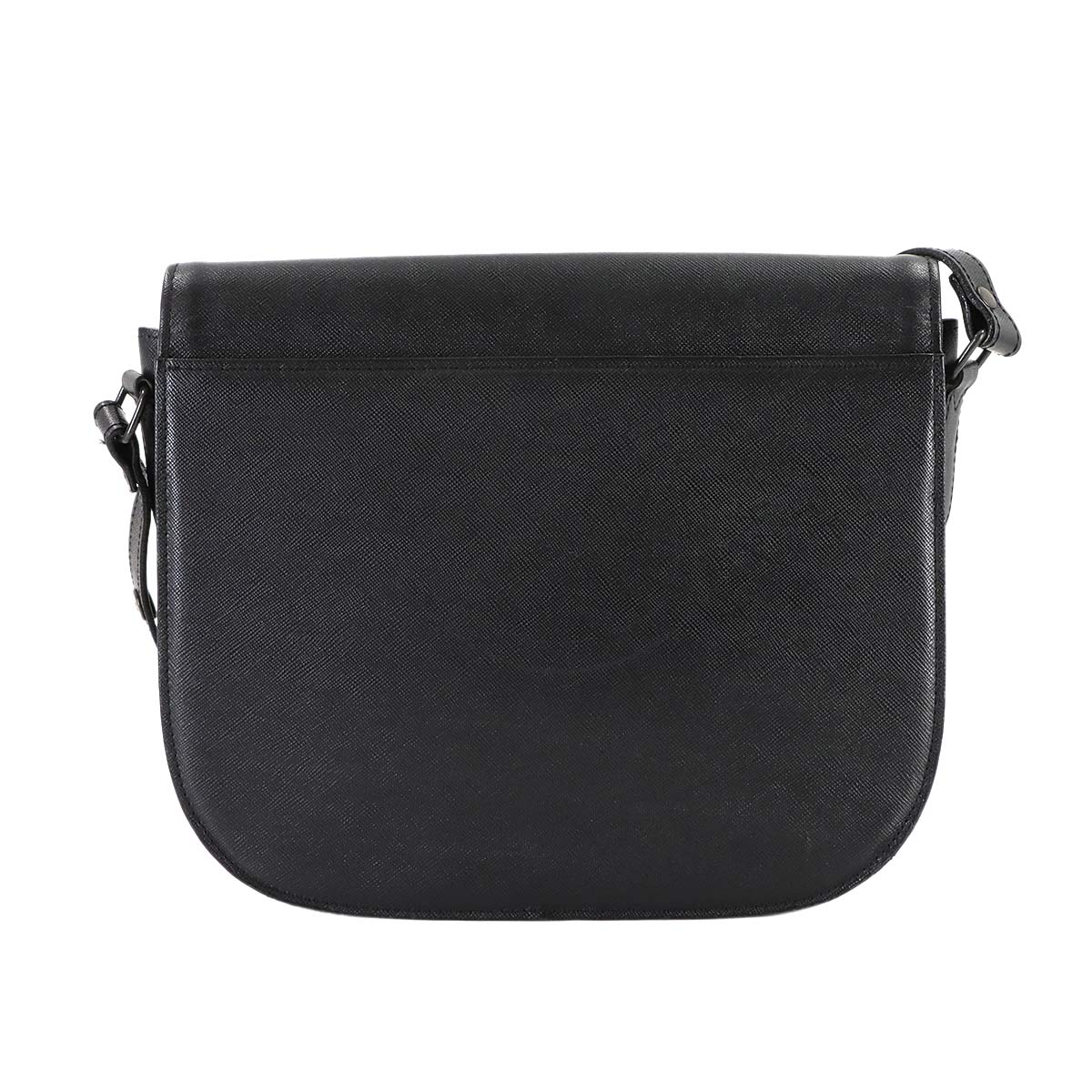 Shoulder Bag Leather Black Purse