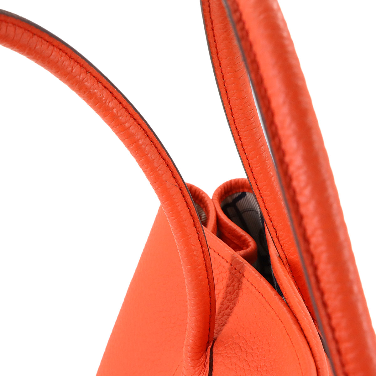 Garden Party PM Manufacture de Boucleries Tote Bag Orange Poppy