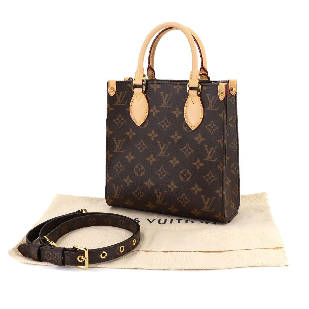 Monogram Sac Plat BB 2way Hand Shoulder Bag M45847