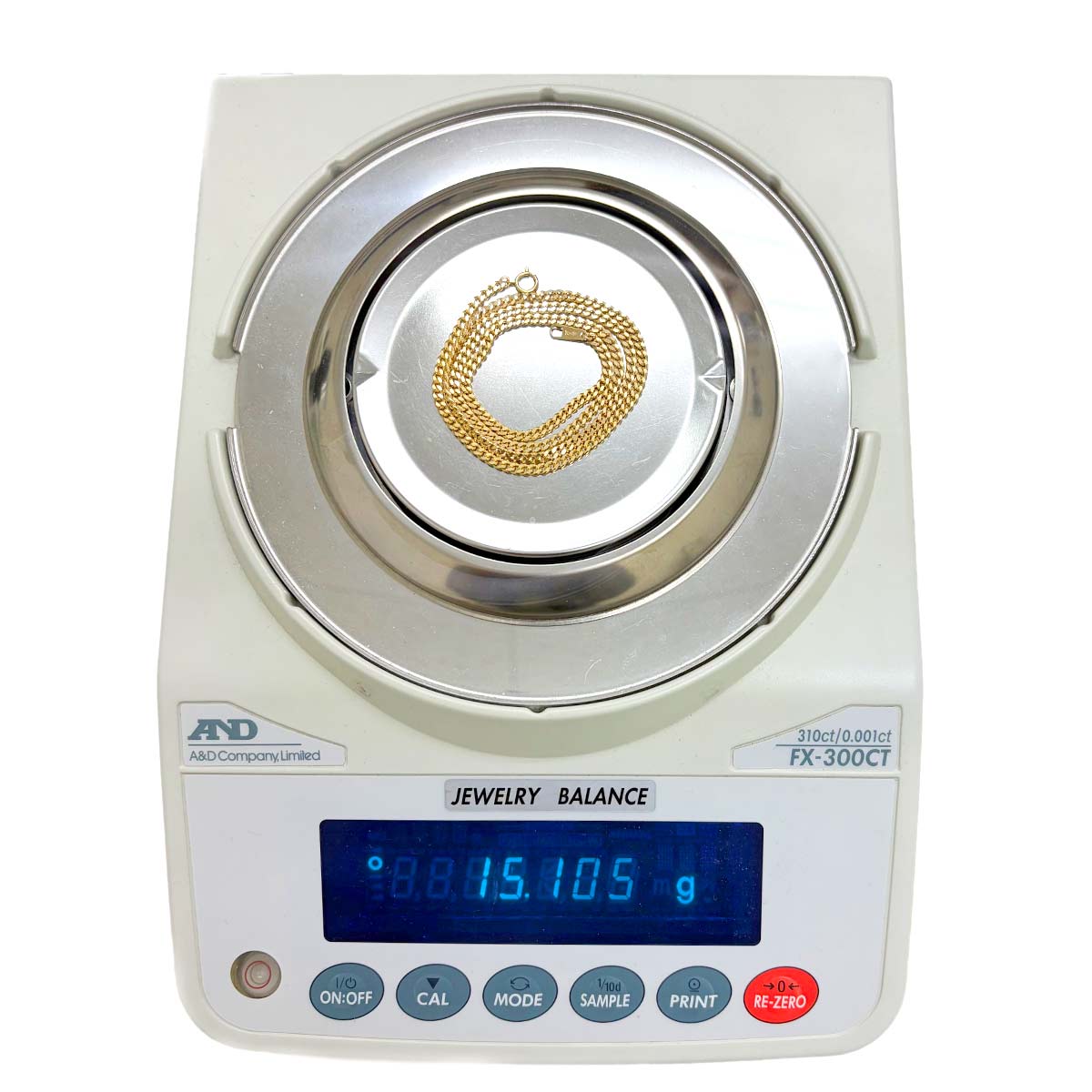 Kihei chain Necklace 18K YG 750