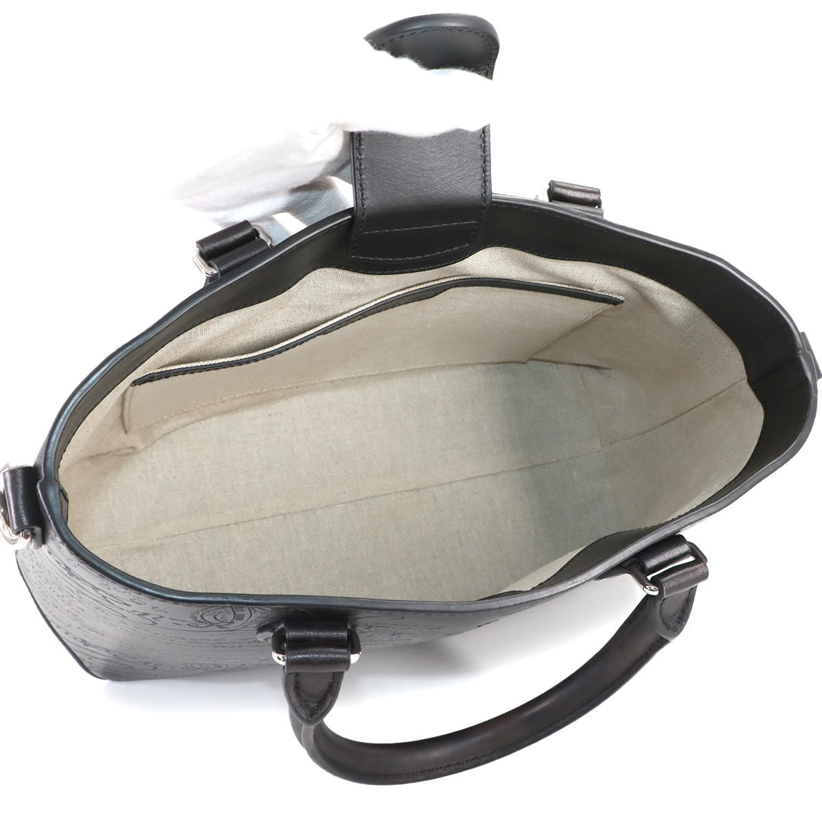 Calligraphy Toujours XS Tote Shoulder Bag Venezia Leather