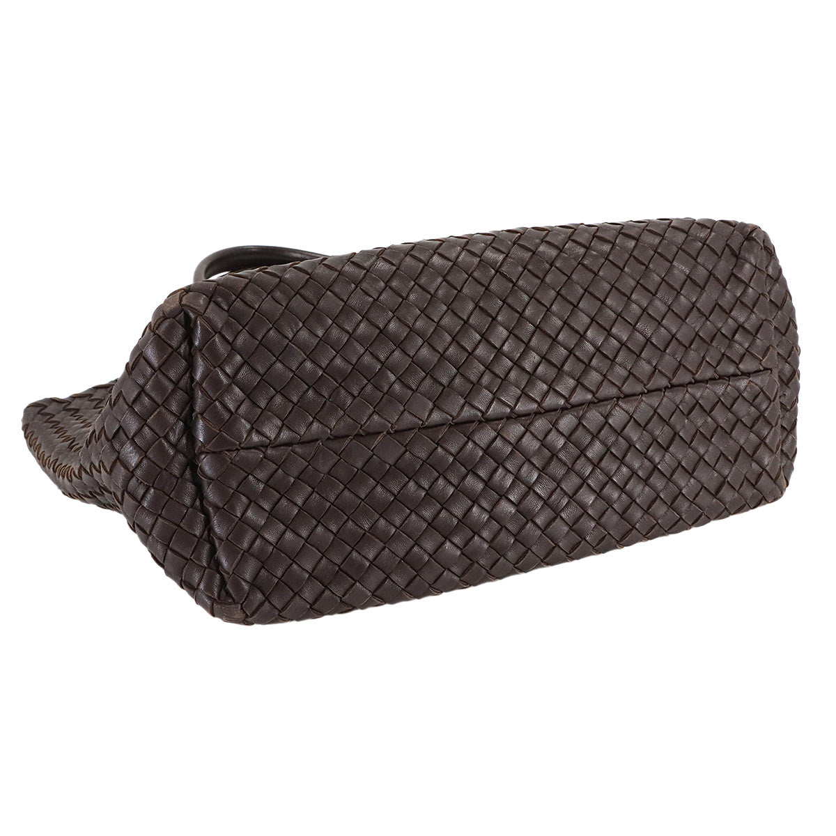 Intrecciato Cabat PM Tote Bag Leather Brown 141498