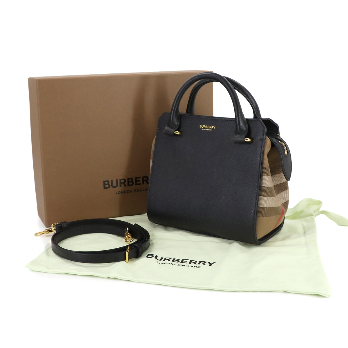 Mini Banwell Hand Shoulder Bag Leather Black 8084024