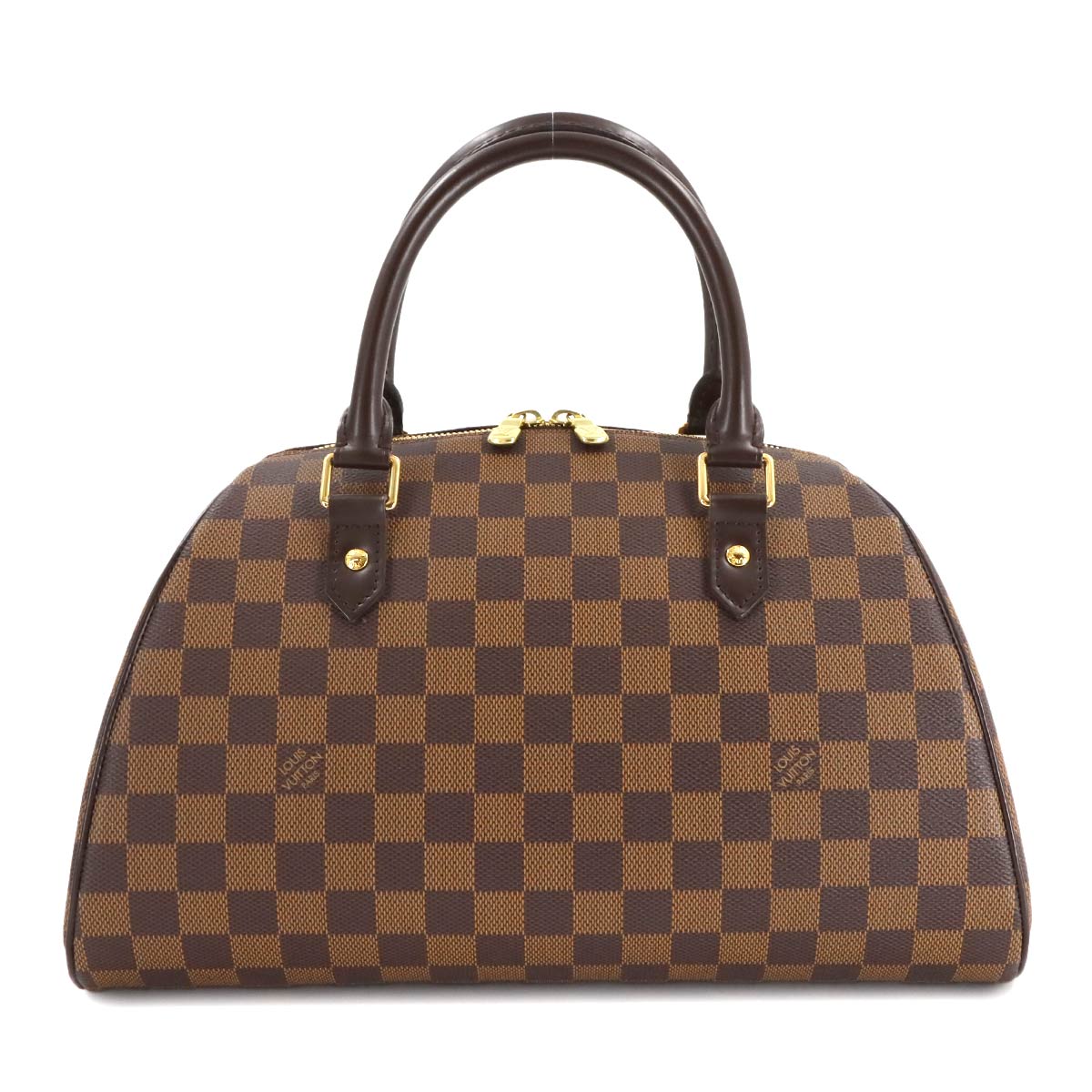 Damier Rivera MM Hand Bag Ebene N41434 Purse