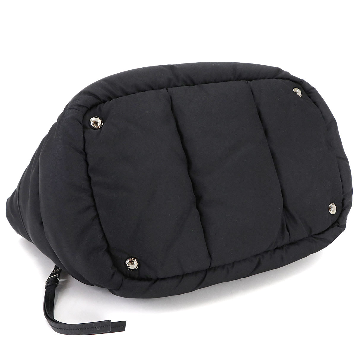 Bomber 2way Hand Shoulder Bag Nylon Leather Nero BN2632 Purse